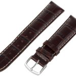 Hadley-Roma Men’s MSM834RB-200 20-mm Brown Genuine Italian Calfskin Leather Watch Strap