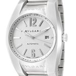 Bulgari Men’s Diagono Mechanical/Automatic Silver Textured Dial Stainless Steel