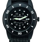 Smith & Wesson Men’s SWW-5982 Commando Black Nylon Strap Watch