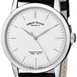 Armand Nicolet Men’s 9670A-AG-P670NR1 L10 Limited Edition Stainless Steel Classic Hand Wind Watch