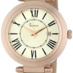 Freelook Unisex HA1134RG-9A Cortina Roman Numeral Matte Rose Gold  Watch