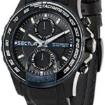 Sector Men’s R3251577003 Analog Display Quartz Black Watch