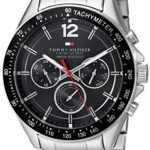 Tommy Hilfiger Men’s 1791104 Sophisticated Sport Analog Display Quartz Silver Watch