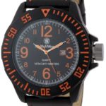 Smith & Wesson SWW-LW6058 EGO Series Watch with Leather Strap, Black