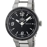 Oris TT1 Day Date Automatic Stainless Steel Mens Watch Black Dial 735-7651-4174-MB