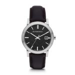 Burberry BU9009 38mm Stainless Steel Case Black Leather Anti-Reflective Sapphire Men’s Watch