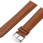 MICHELE MS20AA270216 20mm Leather Calfskin Brown Watch Strap