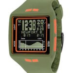 Vestal Unisex BRG029 Brig Digital Display Quartz Green Watch