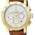 BULGARIA white dial automatic chronograph BB42WGLDCH Men’s watch