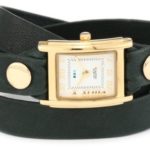 La Mer Collections Women’s LMSTW9007 Simple Wraps Emerald Simple Case Watch