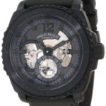 Armand Nicolet Men’s T619N-NR-G9610 L09 Limited Edition D.L.C. Black Titanium Hand-Wind Sport Watch