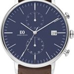 Danish Design Q42Q975 Mens Brown Chronograph Watch