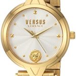 Versus by Versace Women’s ‘V bracelet’ Quartz Stainless Steel Casual Watch, Color:Gold-Toned (Model: SCI250017)