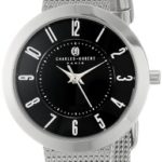 Charles-Hubert, Paris Women’s 6948-B Premium Collection Black Dial Watch