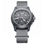 Victorinox Swiss Army Men’s 241532 Original Chronograph Grey Nylon Strap Watch