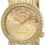 Juicy Couture Women’s 1901280 La Luxe Analog Display Quartz Gold Watch