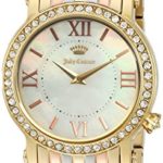 Juicy Couture Women’s ‘LA Luxe’ Quartz Gold-Tone and Stainless Steel Casual Watch, Multi Color (Model: 1901430)
