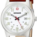 Wenger Men’s 72801 Analog Display Swiss Quartz Brown Watch