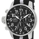 Invicta Men’s ‘I-Force’ Quartz Stainless Steel and Nylon Casual Watch, Color:Two Tone (Model: 22848)