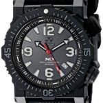 REACTOR Men’s 43801 Titan Analog Display Swiss Quartz Black Watch