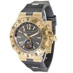 Bulgari Diagono GMT 40 G Men’s Watch in 18K Yellow Gold (Certified Pre-owned)