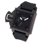 WELDER watch Quartz Deitokarenda black ~ black rubber K25B-4503