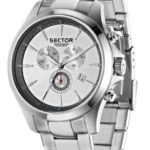 Sector Men’s R3273690002 Contemporary 290 Analog Display Quartz Silver Watch