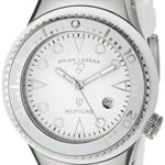 Swiss Legend Men’s 21848D-02-WHT Neptune White Dial White Silicone Watch