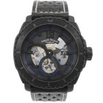 Armand Nicolet Men’s T619N-NR-P760NR4 L09 Limited Edition D.L.C. Black Titanium Sporty Hand Wind Watch