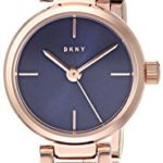 DKNY Women’s ‘Ellington’ Quartz Stainless Steel Casual Watch, Color:Rose Gold-Toned (Model: NY2666)