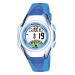 PASNEW Fashion Waterproof Children Boys Girls Digital Sport Watch with Alarm, Chronograph, Date (Blue)