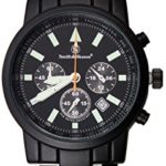 Smith & Wesson Men’s SWW-169 Pilot Black Stainless Steel Strap Watch