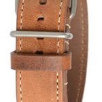 Bertucci B-197H D-Type Mens 22mm Heritage Horween American Tan Leather Watch Band