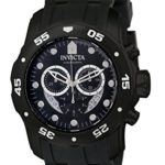 Invicta Men’s 6986 Pro Diver Collection Chronograph Black Watch