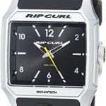 Rip Curl Men’s Quartz Plastic and Polyurethane Sport Watch, Color:Black (Model: A3038SIL1SZ)
