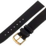 Hadley-Roma Men’s MSM831RA-170 17-mm Black Genuine Calfskin Leather Watch Strap