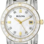 Bulova Women’s 98R107 Diamond Accented Calendar Watch