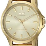 Vestal ‘Heirloom’ Quartz Stainless Steel Casual Watch, Color:Gold-Toned (Model: HEI3M13)