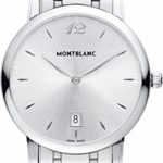 MontBlanc Star Classique 108768 Silver Dial Stainless Steel Mens Watch