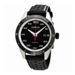 Montblanc TimeWalker Black Dial Automatic Mens Leather Watch 116061
