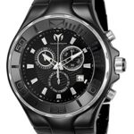 Technomarine Men’s ‘Cruise’ Quartz Ceramic Casual Watch, Color:Black (Model: TM-115318)
