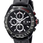 TAG Heuer Men’s CAZ2011.FT8024 Stainless Steel Watch with Black Rubber Band