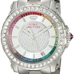 Juicy Couture Women’s 1901237 Pedigree Analog Display Quartz Silver-Tone Watch