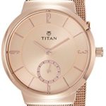 Titan Women’s Contemporary Chronograph/ Multi Function Work Wear Mineral Crystal, Quartz, Analog, Water Resistant Wrist Watch