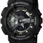 Casio G-Shock X-Large Display Stealth Black Watch (GA110-1B) – Water and Shock Resistant
