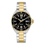 TAG Heuer Men’s ‘Formula 1’ Swiss Quartz Gold and Stainless Steel Dress Watch, Color:Two Tone (Model: WAZ1121.BB0879)