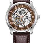 Kenneth Cole New York Men’s KC1745 Stainless Steel and Brown Leather Automatic Watch