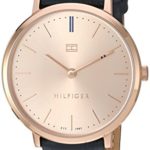 Tommy Hilfiger Women’s ‘Sophisticated Sport’ Quartz Gold and Leather Watch, Color:Blue (Model: 1781693)