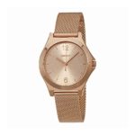 DKNY Parsons Rose Dial Gold-tone Ladies Watch NY2489