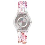 Swatch Girl’s SFE102 Classic Jardin Fleuri Swiss Quartz Watch